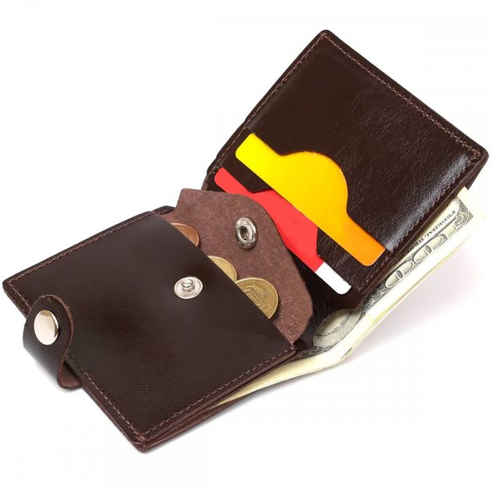 Чоловічий шкіряний гаманець SHVIGEL 16485 купити недорого в Ти Купи