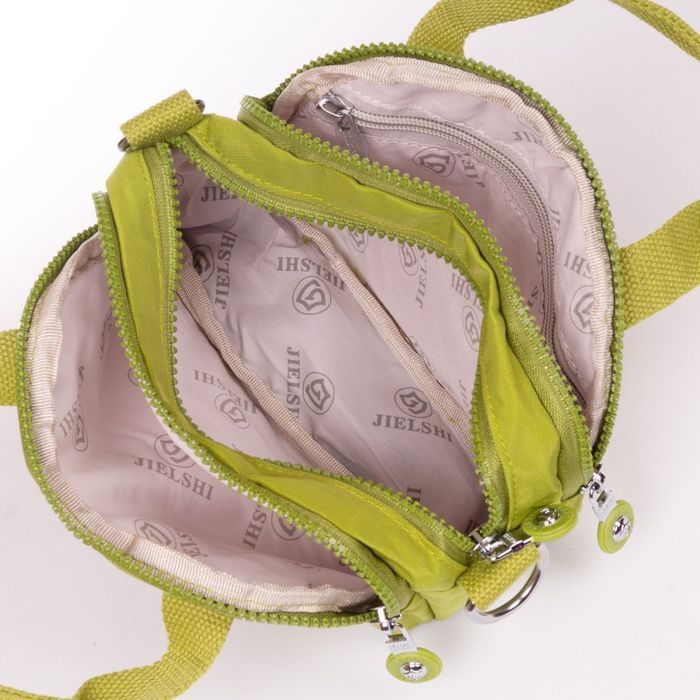 Жіноча сумка Jielshi B122 pea green купити недорого в Ти Купи