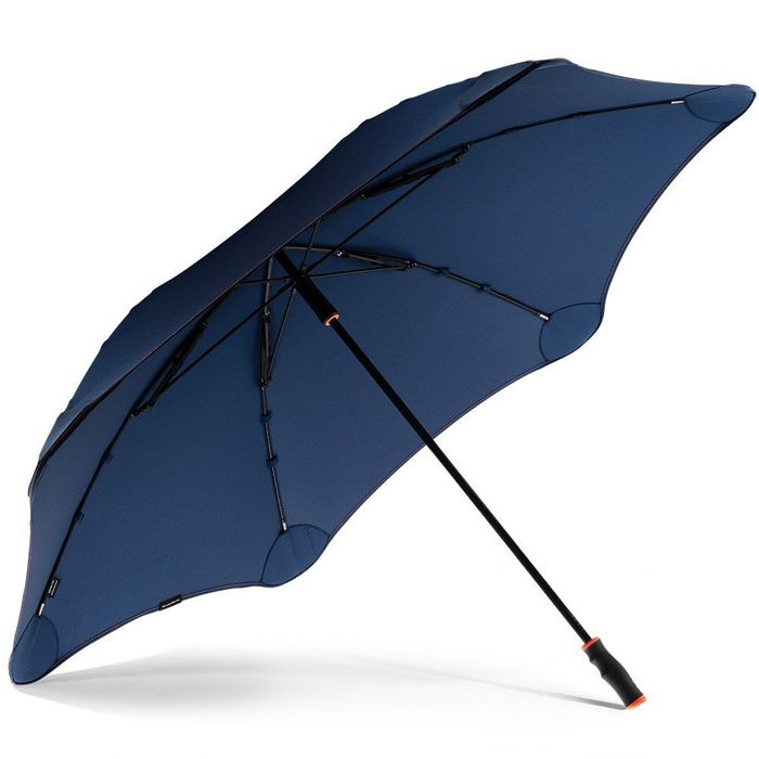 Чоловік парасолька-тростина механічний протівоштормовой BLUNT Bl-Sport-navy-orange купити недорого в Ти Купи