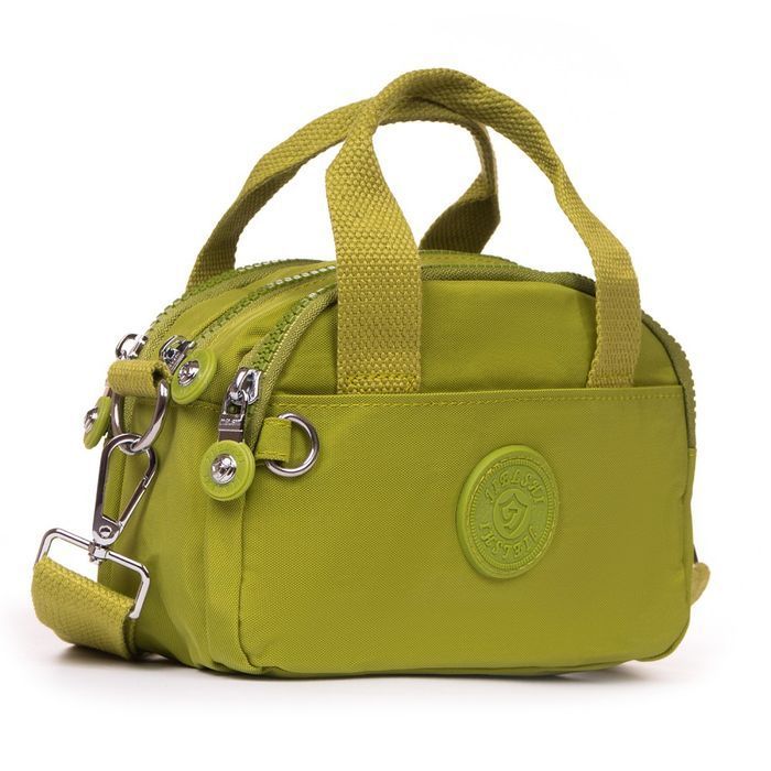 Жіноча сумка Jielshi B122 pea green купити недорого в Ти Купи