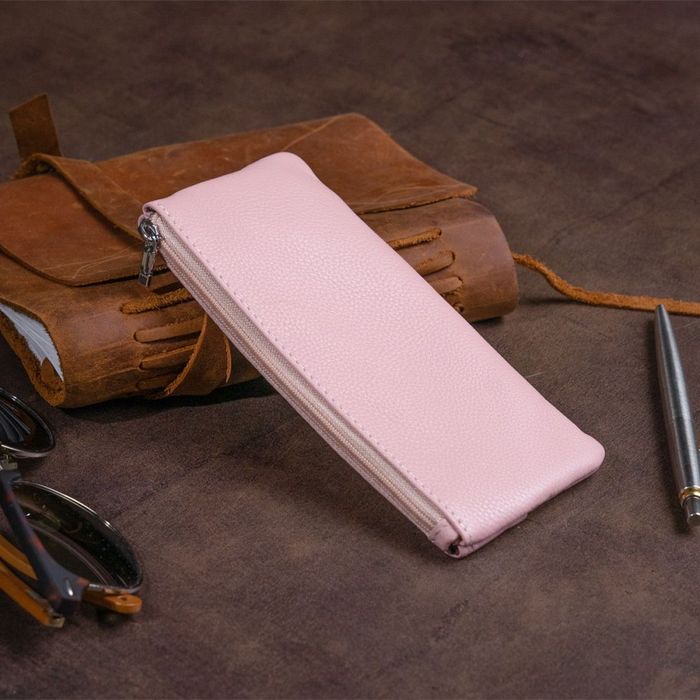 Шкіряне жіноче ключниця-гаманець ST Leather 19353 Рожева купити недорого в Ти Купи