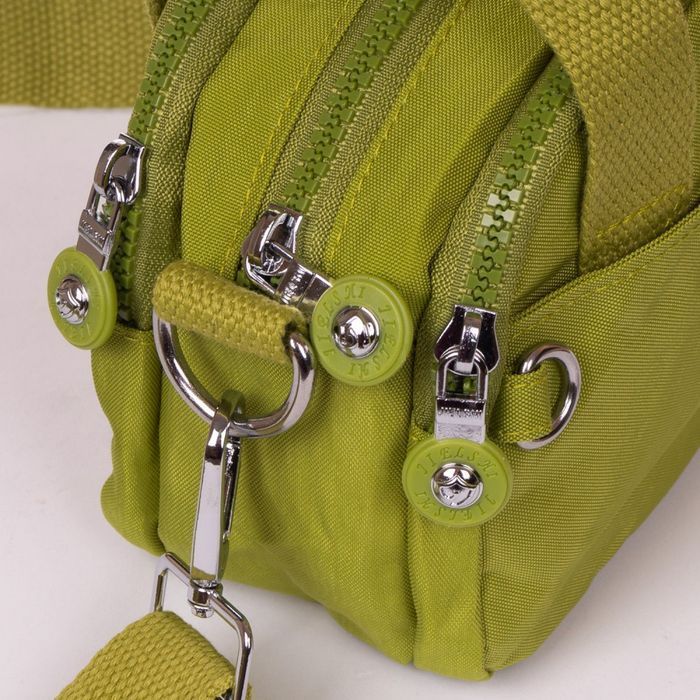 Жіноча сумка Jielshi B122 pea green купити недорого в Ти Купи