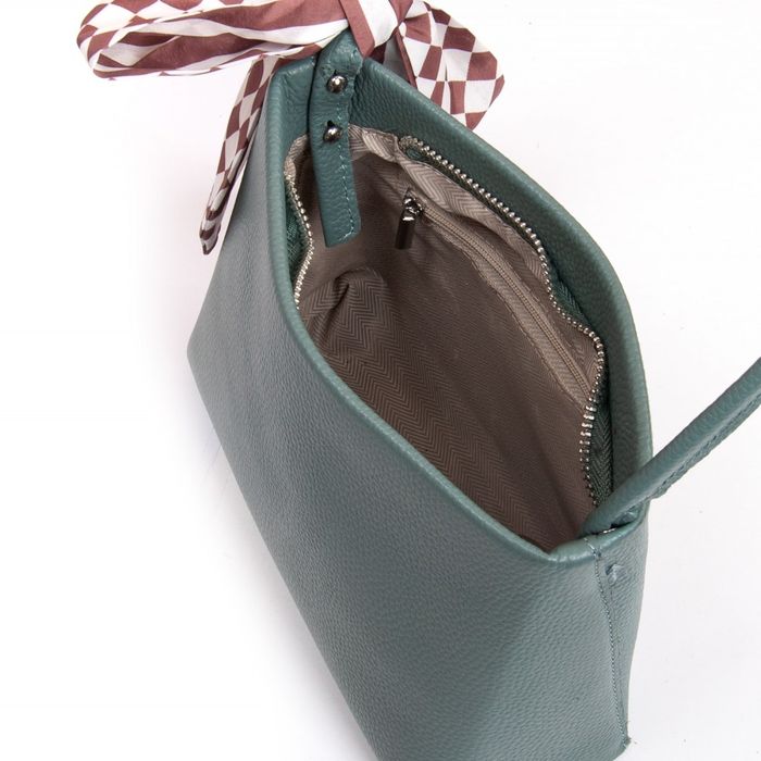 Женская кожаная сумка классическая ALEX RAI 99116 L-green купить недорого в Ты Купи