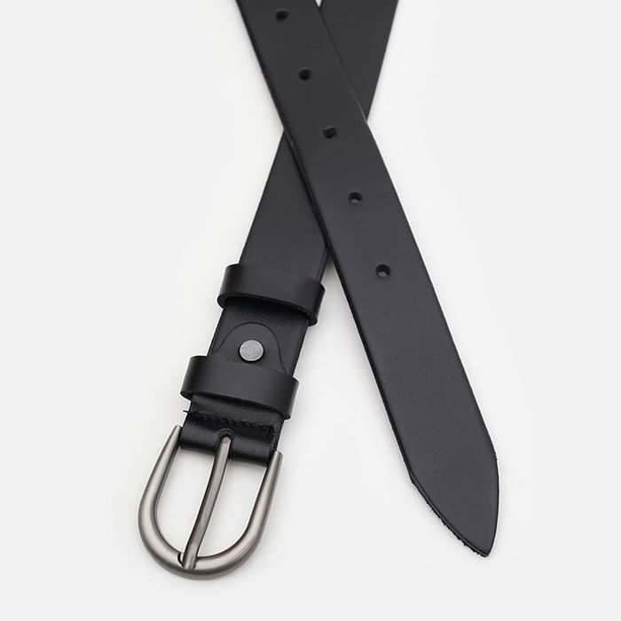 Женский кожаный ремень Borsa Leather 100v1genw25-black купить недорого в Ты Купи