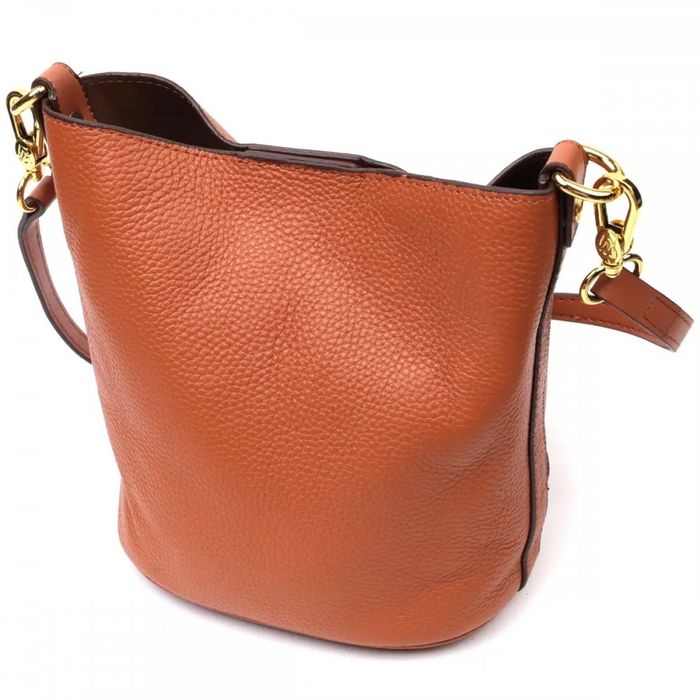 Молодежная женская кожаная сумка с косметичкой Vintage 22366 купить недорого в Ты Купи