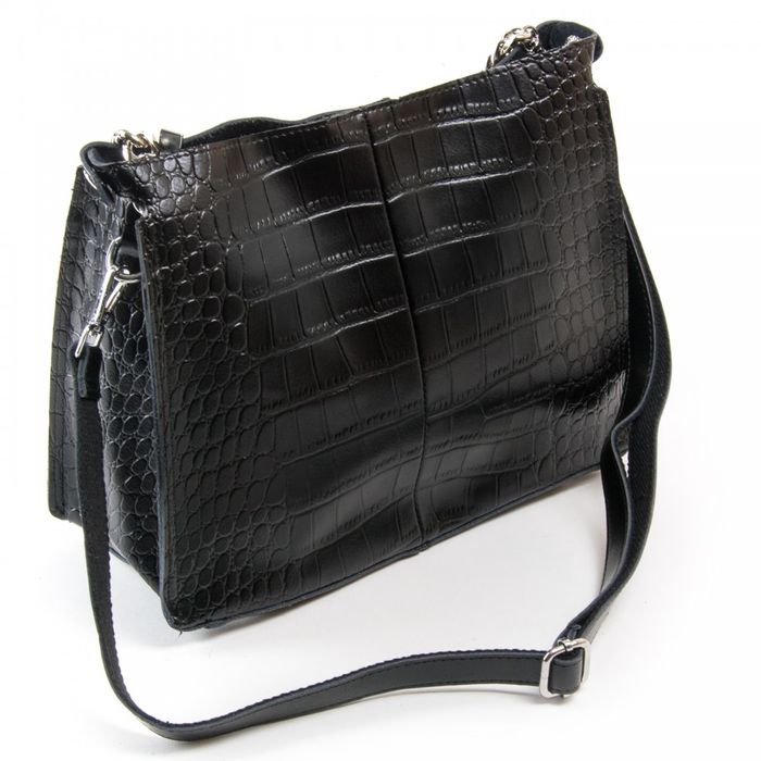 Женская кожаная сумка ALEX RAI 07-01 3202 black купить недорого в Ты Купи