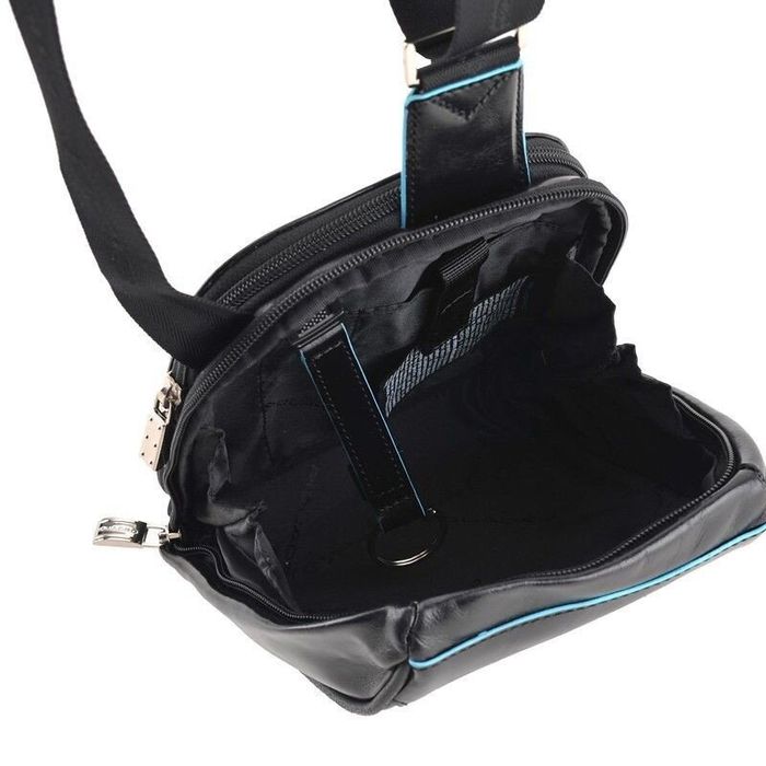 Чоловіча чорна сумка Piquadro Blue Square (CA1270B2_N) купити недорого в Ти Купи