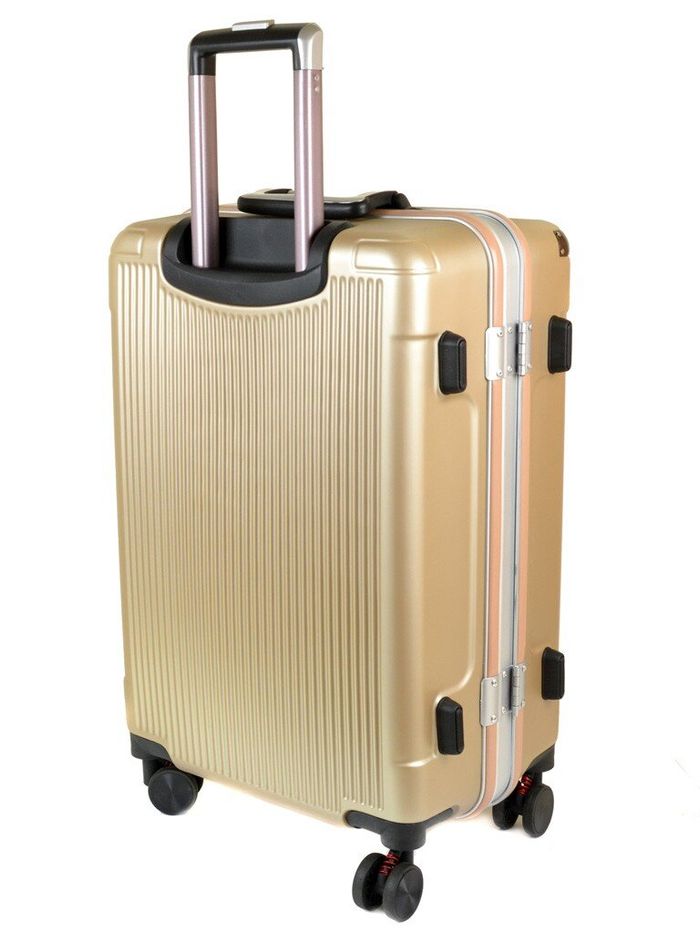 Комплект чемоданов 2/1 ABS-пластик PODIUM 04 gold замок 30132 купить недорого в Ты Купи