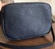 Жіноча маленька темно-синя сумочка з кишенею на блискавці Firenze Italy F-IT-9822GR