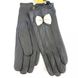Женские кожаные перчатки Shust Gloves чёрные 373s2 М