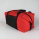 Спортивна сумка чорна з червоним MAD EASY SPIRIT