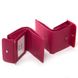 Жіночий шкіряний гаманець Classik DR. BOND WN-3 pink-red
