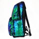 Молодіжний рюкзак з паєтками YES 13 л GS-01 «Green chameleon» (557678)