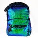 Молодежный рюкзак с пайетками YES 13 л GS-01 «Green chameleon» (557678)
