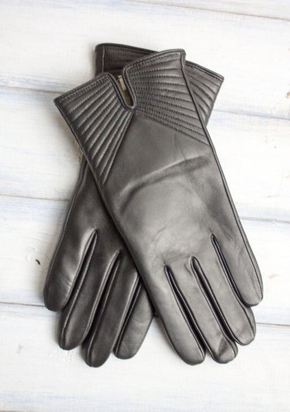 Женские кожаные перчатки Shust Gloves 854 купить недорого в Ты Купи