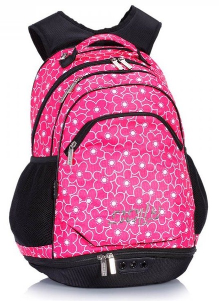 Школьный рюкзак для девочки Dolly 365 розовый купить недорого в Ты Купи