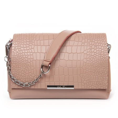 Жіноча шкіряна сумка класична ALEX RAI 9717 pink купити недорого в Ти Купи