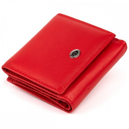 Жіночий шкіряний гаманець ST Leather 19259 Червоний купити недорого в Ти Купи
