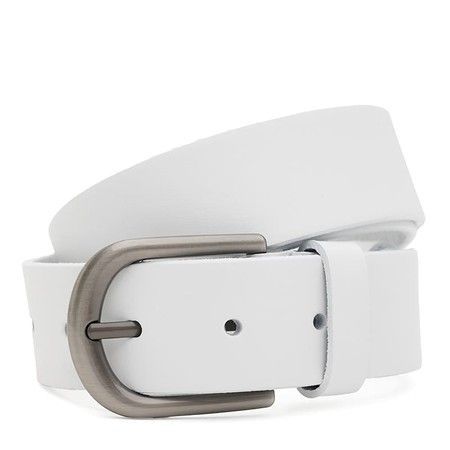 Женский кожаный ремень Borsa Leather 100v1genw107-white купить недорого в Ты Купи