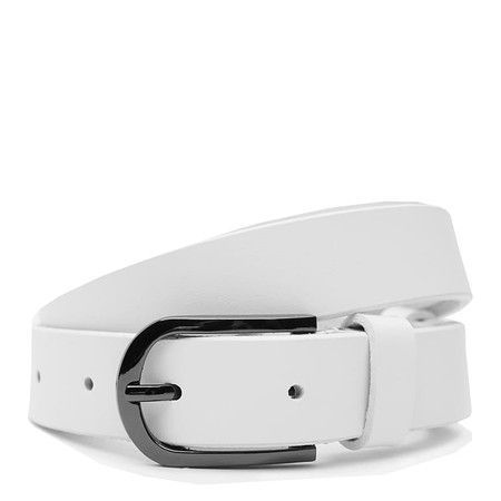 Женский кожаный ремень Borsa Leather V1FX32-white купить недорого в Ты Купи