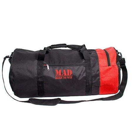 Спортивная сумка-тубус черная с красным MAD XXL 50L купить недорого в Ты Купи
