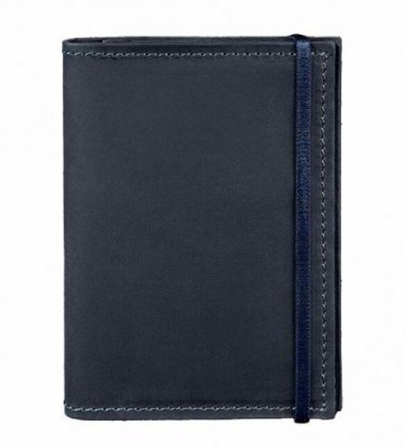 Шкіряна обкладинка для паспорта BlankNote 2.0 синя BN-OP-2-NN купити недорого в Ти Купи
