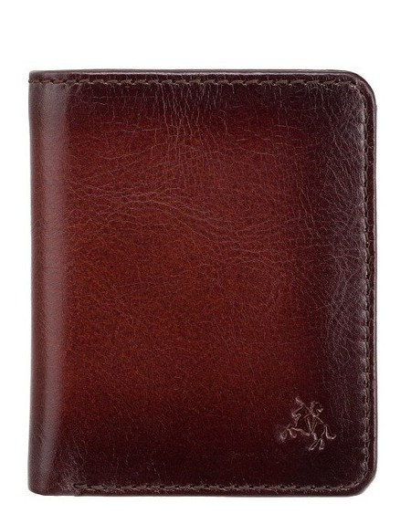 Шкіряний чоловічий гаманець Visconti AT56 David c RFID (Burnish Tan) купити недорого в Ти Купи