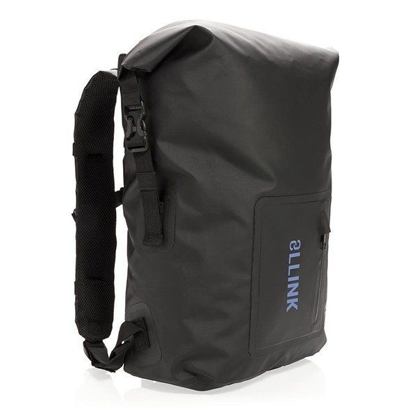 Рюкзак Swiss Peak waterproof backpack чорний купити недорого в Ти Купи