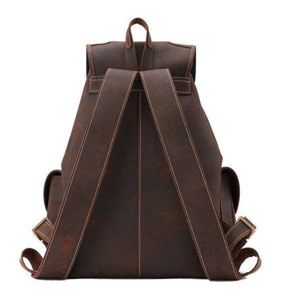 Жіночий шкіряний рюкзак Vintage 14713 Коричневий купити недорого в Ти Купи