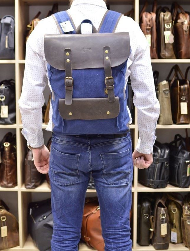 Мужской тканевый рюкзак TARWA RKc-9001-4lx купить недорого в Ты Купи