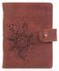 Кожаный картхолдер Hi Art &laquo;Mehendi Classic&raquo; CH-06 Shabby Сognac
