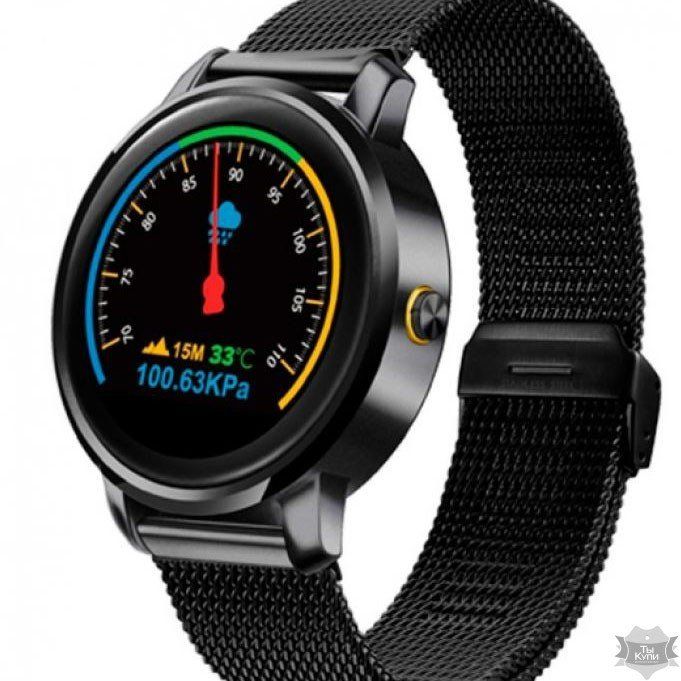 Смарт-годинник UWatch Smart F1 Black (5054) купити недорого в Ти Купи