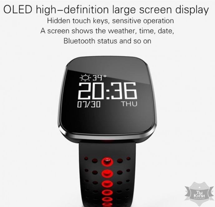 Смарт-часы UWatch Smart HeartRate (5040) купить недорого в Ты Купи