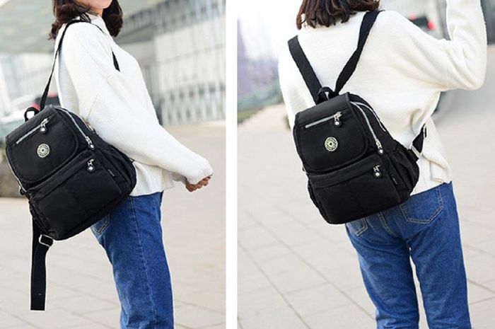 Текстильный женский рюкзак с клапаном Confident WT-3606A купить недорого в Ты Купи