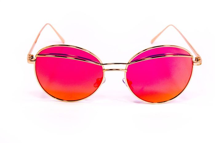 Солнцезащитные женские очки Glasses с футляром f8307-4 купить недорого в Ты Купи