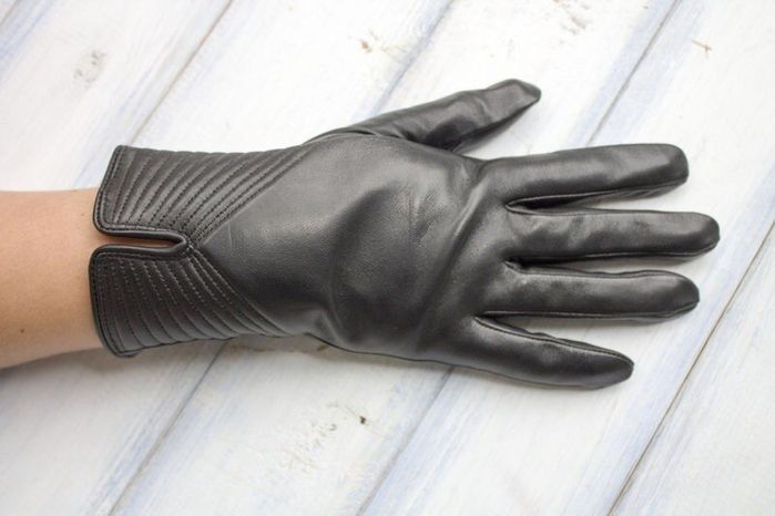 Женские кожаные перчатки Shust Gloves 854 купить недорого в Ты Купи