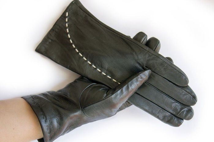 Женские кожаные сенсорные перчатки Shust Gloves 376 купить недорого в Ты Купи