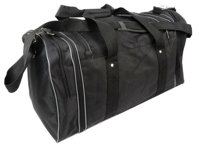 Дорожня сумка з розширенням 40 л Wallaby 365-1 чорний купити недорого в Ти Купи