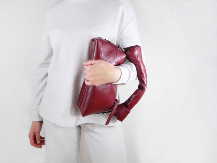 Жіноча сумочка з натуральної шкіри Svіtlana Zubko Connection S1919-S купити недорого в Ти Купи