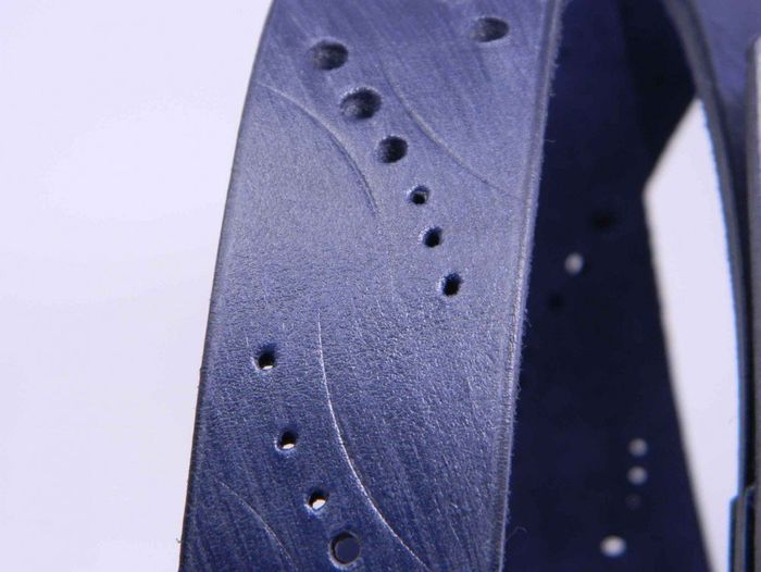 Жіночий темно-синій ремінь зі шкіри Svetlana Zubko D35500С купити недорого в Ти Купи