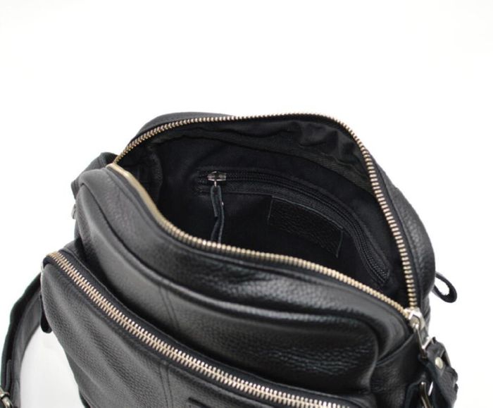 Мужская кожаная черная сумка TARWA fa-6012-3md купить недорого в Ты Купи