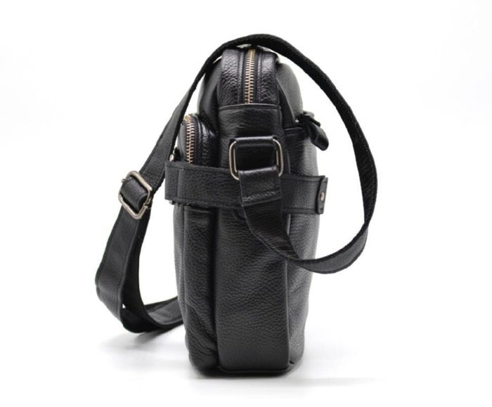 Мужская кожаная черная сумка TARWA fa-6012-3md купить недорого в Ты Купи