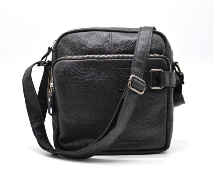 Мужская кожаная черная сумка TARWA fa-6012-3md купити недорого в Ти Купи