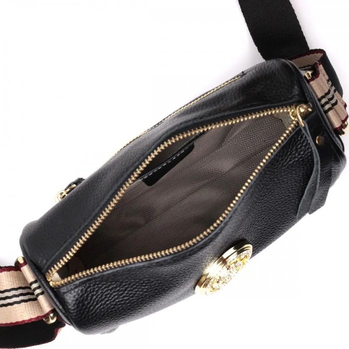Молодіжна жіноча шкіряна сумка через плече Vintage 22262 купити недорого в Ти Купи