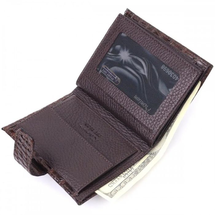 Чоловічий шкіряний гаманець Karya 21386 купити недорого в Ти Купи