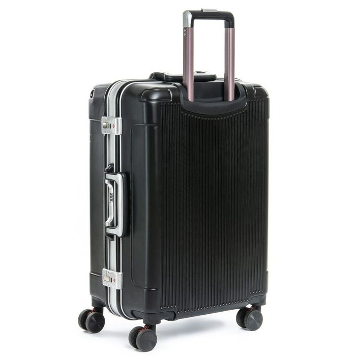 Комплект валіз 2/1 ABS-пластик PODIUM 04 black замок 31479 купити недорого в Ти Купи