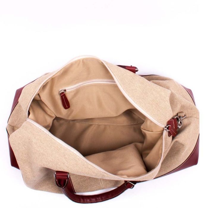 Кожаная дорожная сумка Valenta ткань + кожа ВМ70622710 купить недорого в Ты Купи