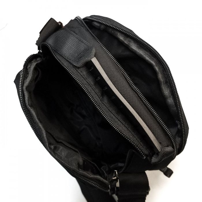 Мужская сумка через плечо Lanpad 8650 grey купить недорого в Ты Купи