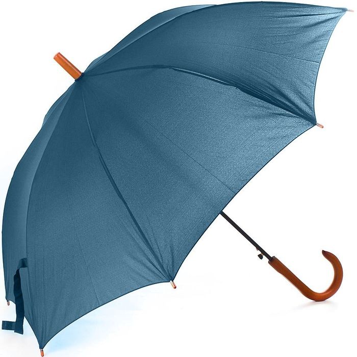 Зонт-трость мужской полуавтомат FARE синий купить недорого в Ты Купи