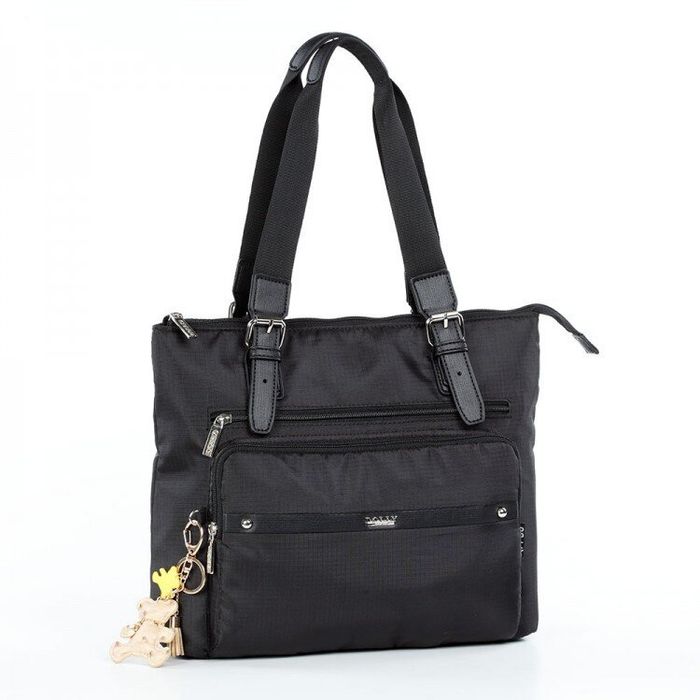 Женская городская сумка Dolly 481 черная купить недорого в Ты Купи